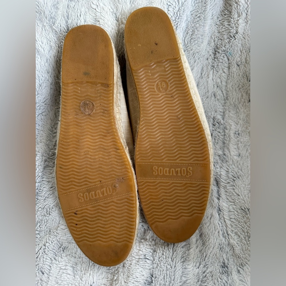 Soludos platform canvas espadrilles size 9.5 - Picture 7 of 11